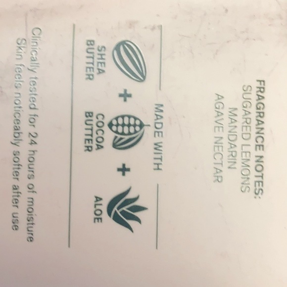 I’m allergic to it, never been used it’s got Shea butter cocoa butter and aloe. - Picture 2 of 2